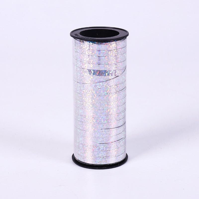100 yds Laser Balloon Ribbon for Gift Wrapping & Party Decor