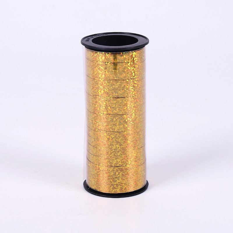 100 yds Laser Balloon Ribbon for Gift Wrapping & Party Decor