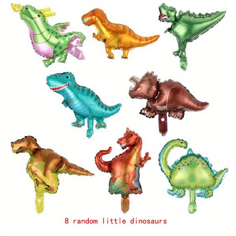 8pcs Dinosaur Balloons for Parties & Indoor Decor