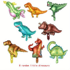 8pcs Dinosaur Balloons for Parties & Indoor Decor