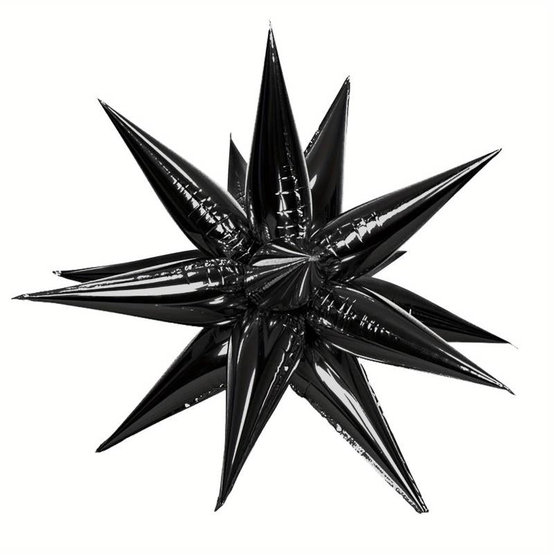 12pcs Explosion Star Balloons for DIY Birthday Wedding Decorations