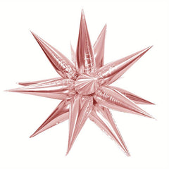 12pcs Explosion Star Balloons for DIY Birthday Wedding Decorations