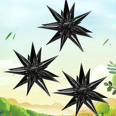 12pcs Explosion Star Balloons for DIY Birthday Wedding Decorations