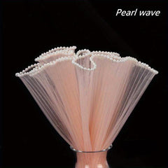 LED Flower Bouquet Wrapper Tulle Roll Wedding Ribbon Decor