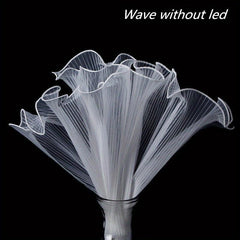 LED Flower Bouquet Wrapper Tulle Roll Wedding Ribbon Decor