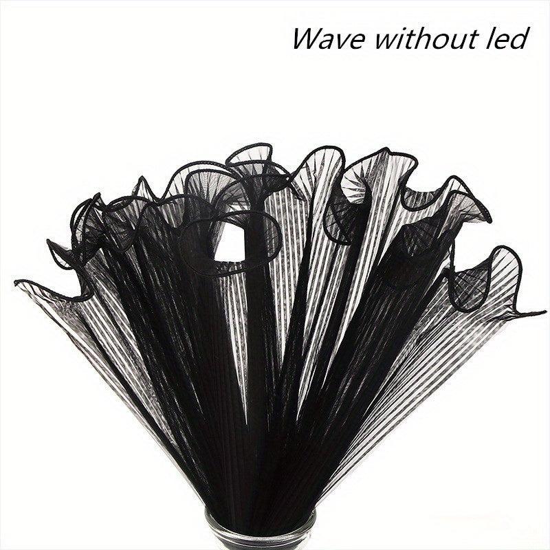 LED Flower Bouquet Wrapper Tulle Roll Wedding Ribbon Decor