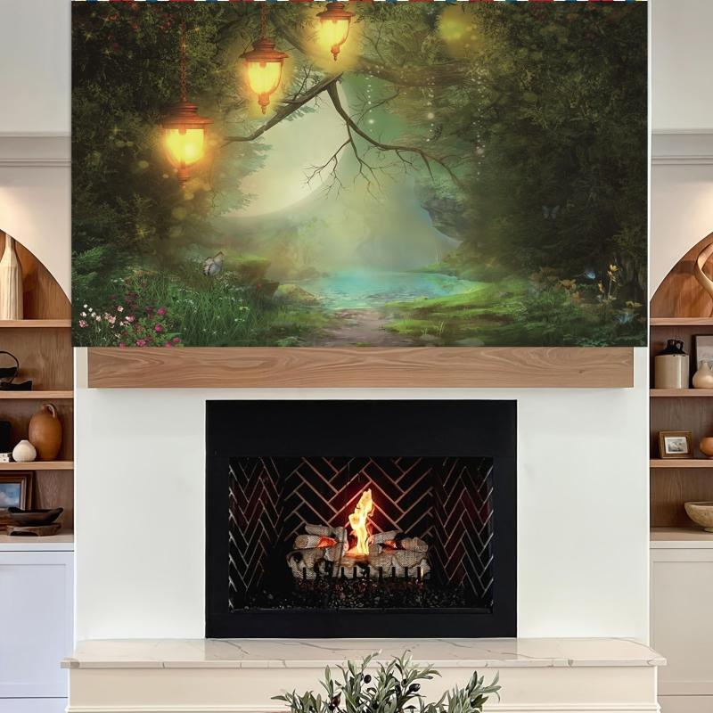 Magical Fairy Forest Background for Photography 36x152 Spring
