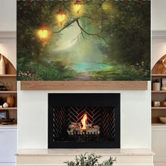 Magical Fairy Forest Background for Photography 36x152 Spring