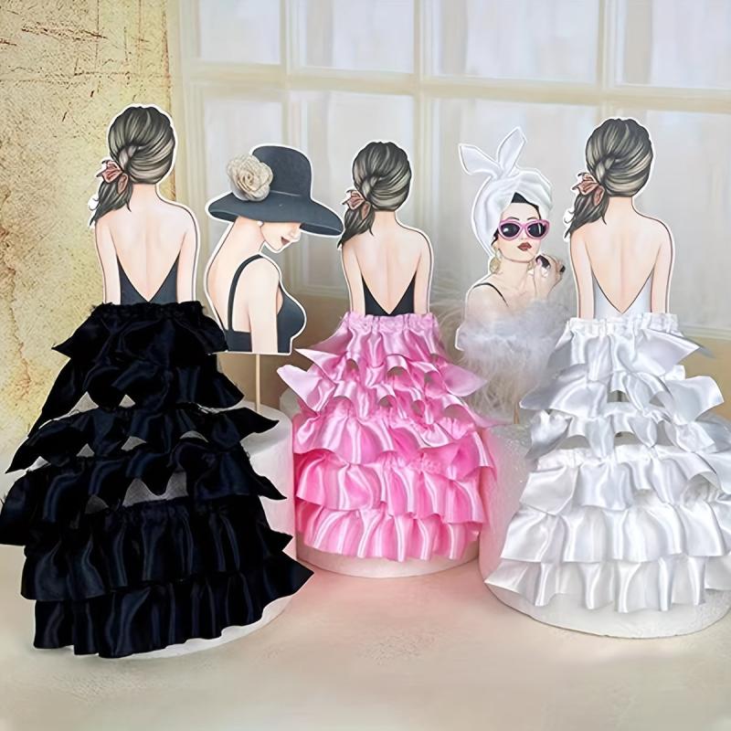Goddess Head Cake Topper Card Cake Decoration