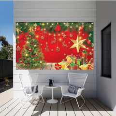 Merry Christmas Party Banner 109x179 cm