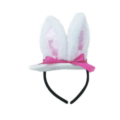 Rabbit Ear Hat Women's Top Hat Head Buckle