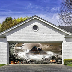 Halloween Decorated Banner 182x396cm