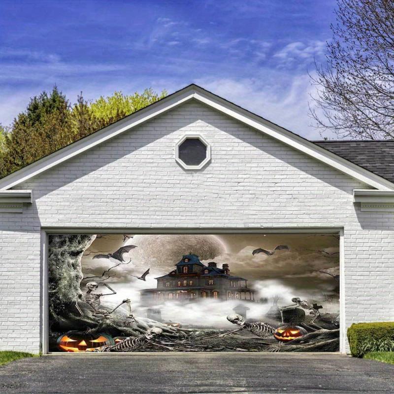 Halloween Decorated Banner 182x396cm