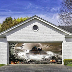 Halloween Decorated Banner 182x396cm