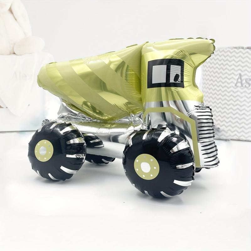 Construction Vehicle Birthday Party Decoration Set