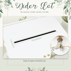 Wedding With Lock 25 91 21 08 25 91 PVC Eucalyptus DIY Envelope