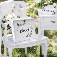 Wedding With Lock 25 91 21 08 25 91 PVC Eucalyptus DIY Envelope
