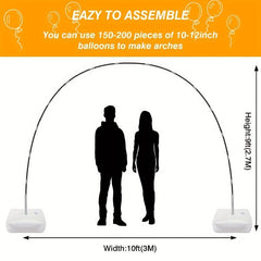 Balloon Arch Kit 274 Tall Water Fillable Base DIY Garland Kit