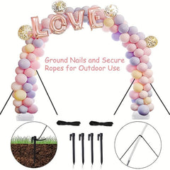 82pcs Rod Oversized Arch Balloon Set Wedding Birthday Baby Shower Decor