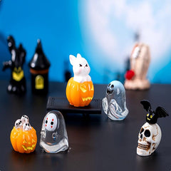 Halloween Crystal Ball Ornaments for Desktop Small Scenery Ornaments