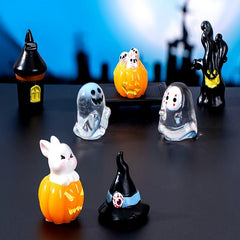Halloween Crystal Ball Ornaments for Desktop Small Scenery Ornaments