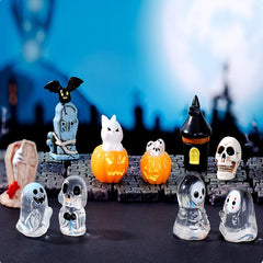 Halloween Crystal Ball Ornaments for Desktop Small Scenery Ornaments