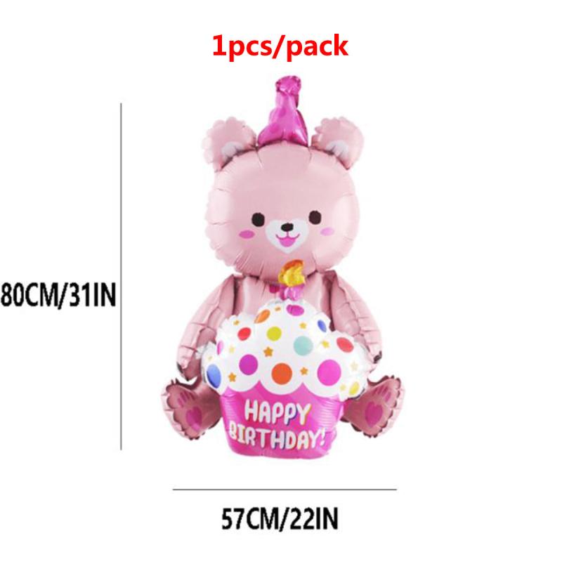 1pcs High Cake Series Aluminum Balloons Assorted Birthday Party Decor