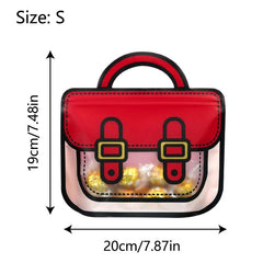 10pcs School Bag Shape Gift Bags for Birthdays and Parties