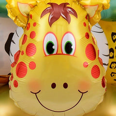 Forest Animal Party Balloon Set for Birthday and Carnival Decor