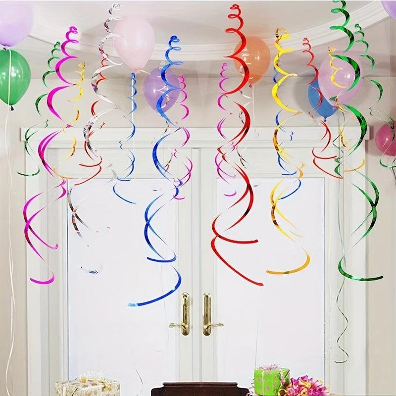 6pcs Pack Party Supplies Wedding Birthday Halloween Curtain Decoration Props
