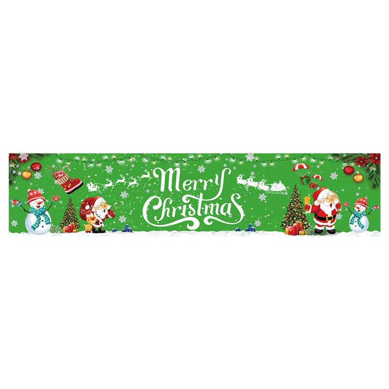 Christmas Porch Sign 15.7 x 70.87 Banner Indoor Outdoor Decoration