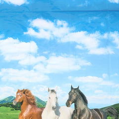 Kentucky Derby Party Tablecloth Disposable Horse Race Decor