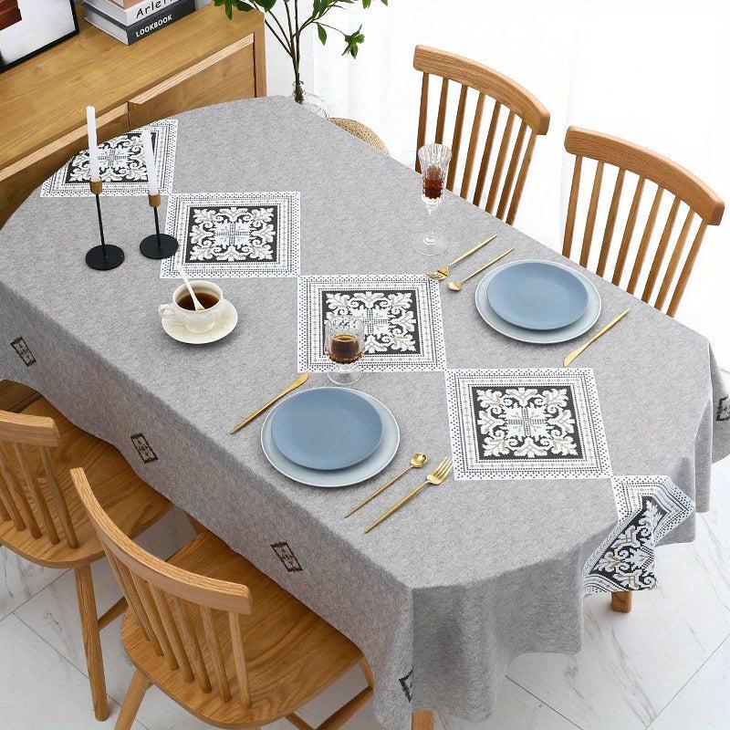 Waterproof Party Tablecloth for Festive Decor