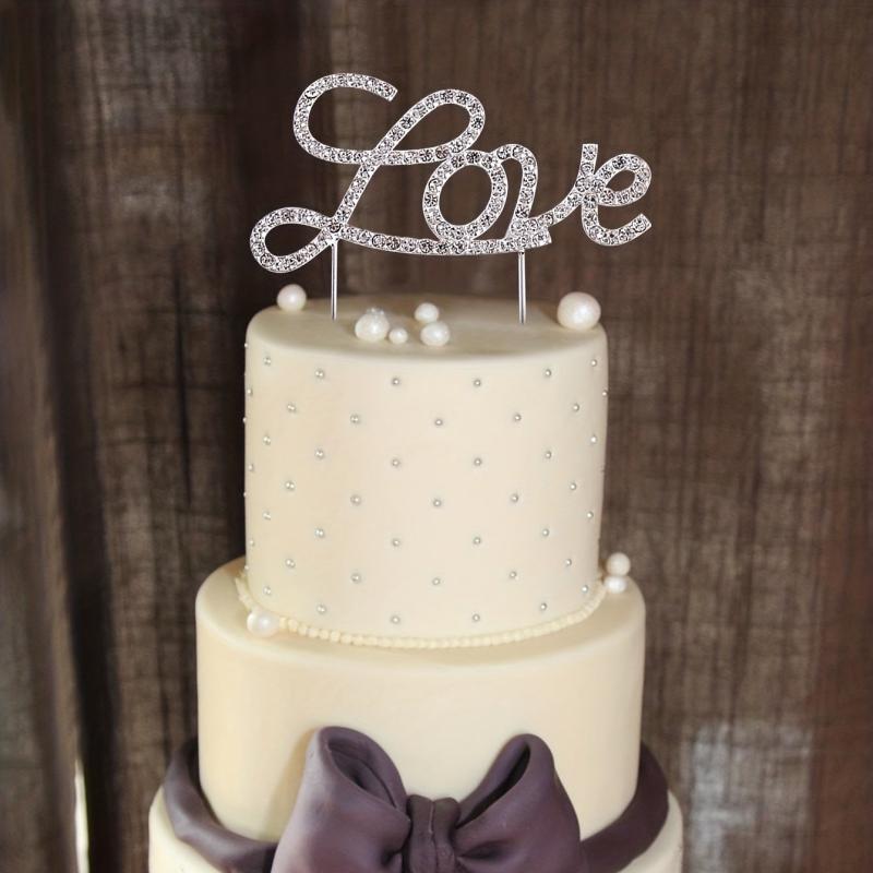 Crystal Iron Cake Topper Princess Girl Wedding Birthday Party Decor