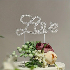 Crystal Iron Cake Topper Princess Girl Wedding Birthday Party Decor