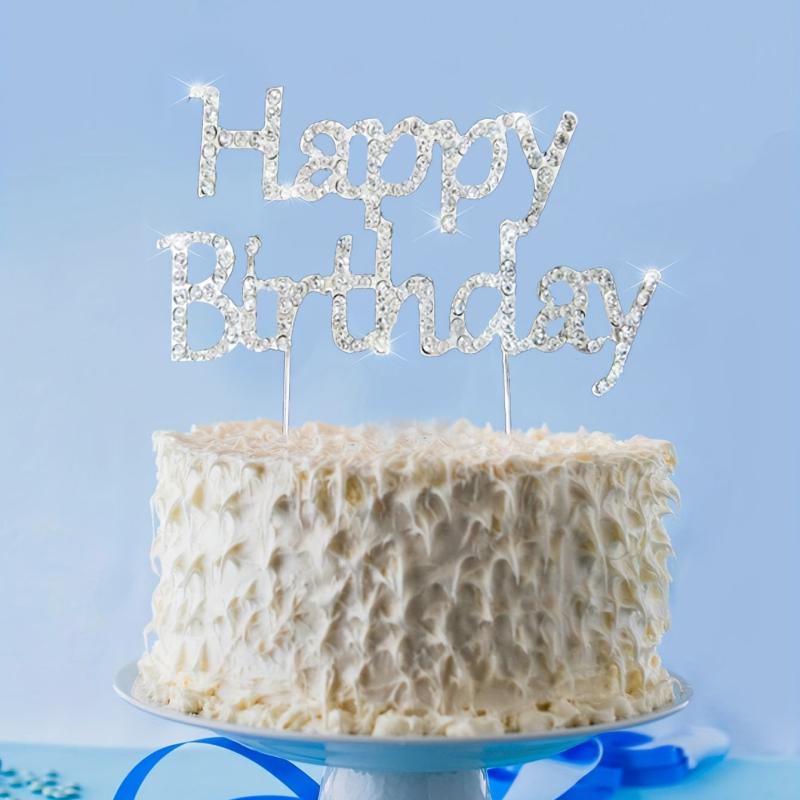 Crystal Iron Cake Topper Princess Girl Wedding Birthday Party Decor