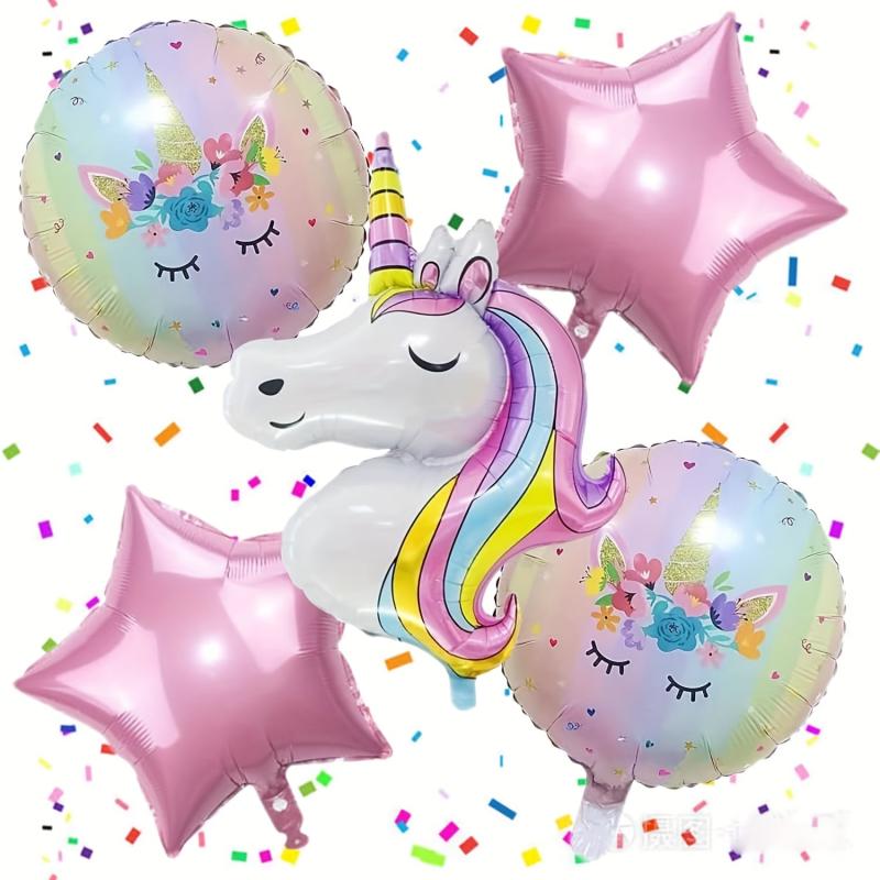 Unicorn Balloons Birthday Party Decoration Set
