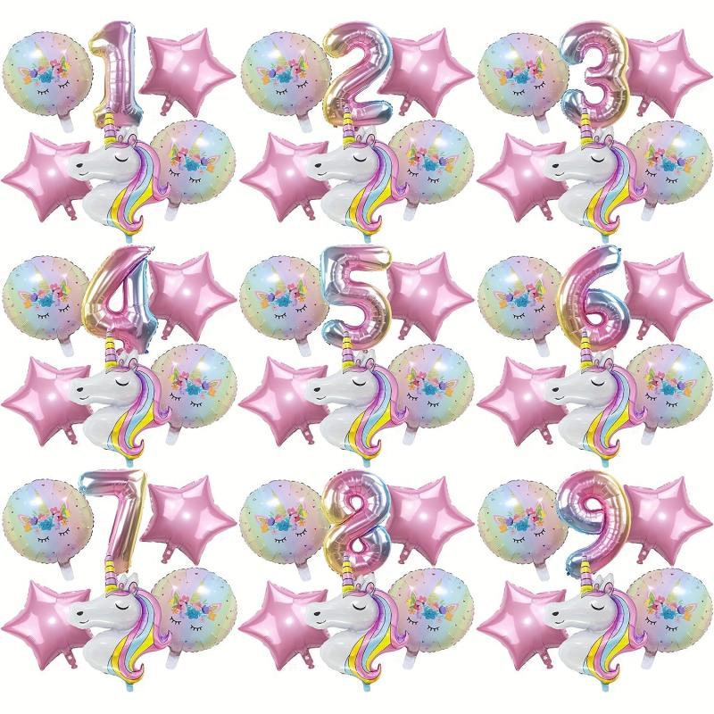 Unicorn Balloons Birthday Party Decoration Set