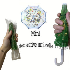 Lace Umbrella for Kids Girls Creative Gift Holidays Weddings