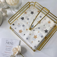 20pcs Star Printed Party Napkins Birthday Party Decoration Napkins