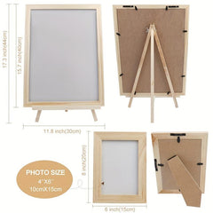 Rustic Wedding Guest Book with 102 Wooden Hearts