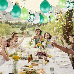 Green Balloon Confetti Balloon Baptism Party Decoration Wedding Birthday