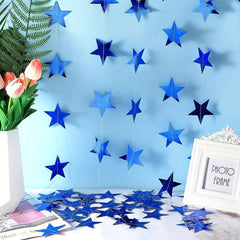 Glitter Star Garland Banner 3.96m Engagement Wedding Baby Shower Birthday