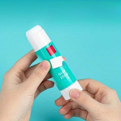 12pcs Solid Adhesive for Office Learning - Firm and Long-lasting Moisturizing