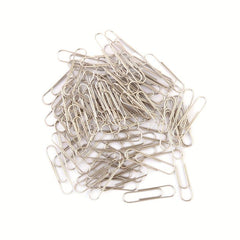 80 Silver Paper Clips 33mm Durable Clamp for School & Office Supplies