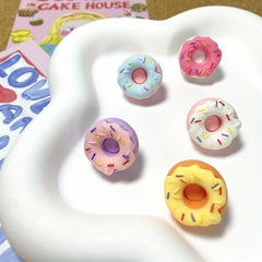 15pcs Donut Shaped Push Pins for Photo Wall Cork Board Office Home