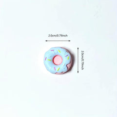 15pcs Donut Shaped Push Pins for Photo Wall Cork Board Office Home