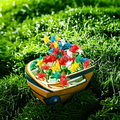 70pcs Colorful Five Pointed Star Shaped Push Pin