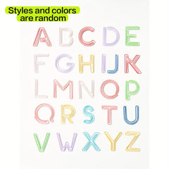 26pcs Cross Paper Clips Assorted Colors School Office Supply