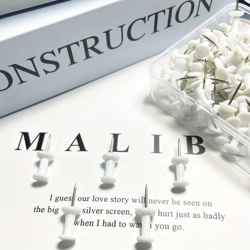 120pcs Push Pins For Bulletin Board Thumb Tacks For Wall Map Calendar